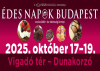 Édes Napok csokoládé- és édességünnep, 2025. október 17-19.