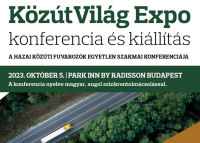 A KözútVilág Expo konferencia és kiállítás, 2023. október 5.