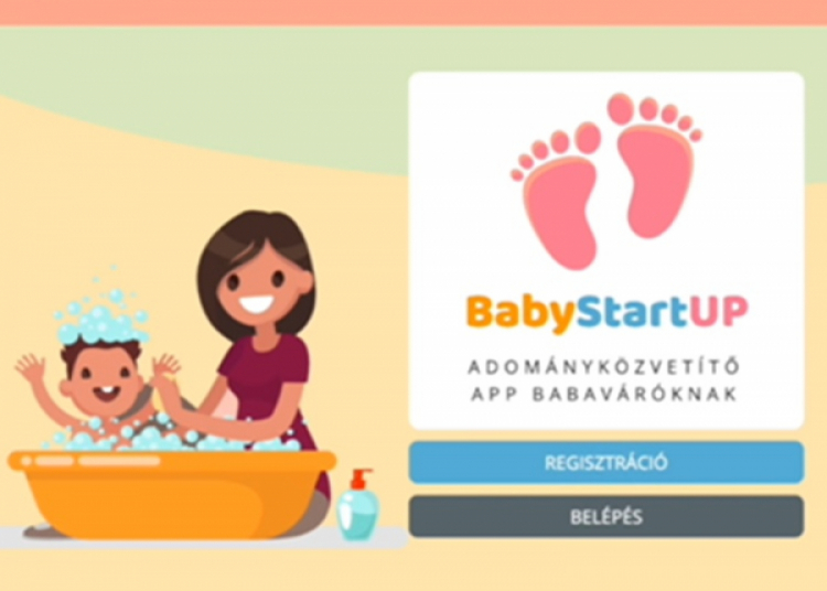 BabyStartUp alkalmazással lepte meg a babavárókat a Várva Várt Alapítvány