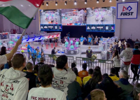 Magyar diákcsapat a legjobbak között a First Robotics Competition rangos mezőnyében