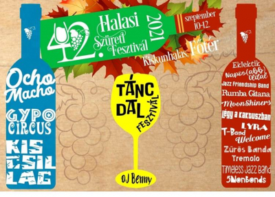 Halasi Sz&uuml;reti Napok, 2021. szeptember 10-12.