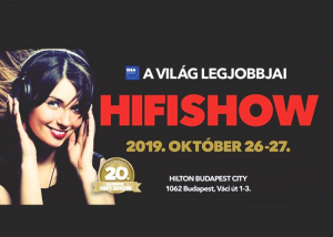 20. HIFI SHOW Kiállítás, 2019. október 26-27.