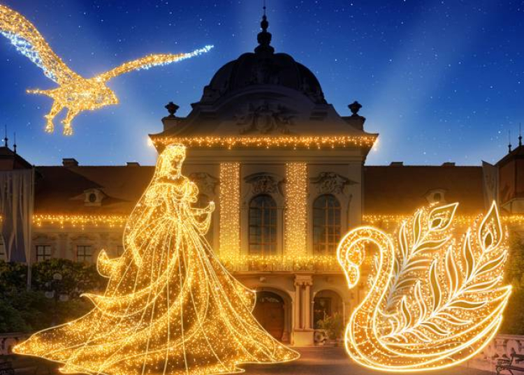 Fények, dallamok, varázslat: Erzsébet királyné fénykertje Gödöllőn