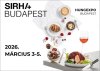 SIRHA Budapest - élelmiszeripari és HoReCa szakkiállítás, 2026. március 3-5.