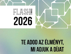 J&ouml;n a Flash Award 2026 - elindult a nevez&eacute;s!