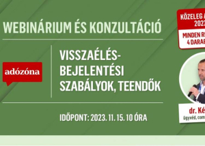 Webinárium: Visszaélés-bejelentési szabályok, teendők, 2023. december 17.