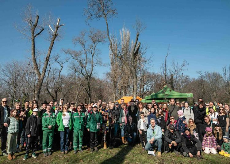 K&eacute;tsz&aacute;zezer f&aacute;t &uuml;ltettek a Nemzeti Fa&uuml;ltet&eacute;s Napj&aacute;n