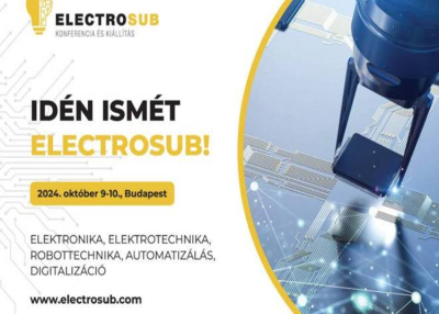 ElectroSub konferencia &eacute;s ki&aacute;ll&iacute;t&aacute;s, 2024. okt&oacute;ber 9-10.