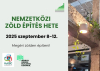 Nemzetk&ouml;zi Z&ouml;ld &Eacute;p&iacute;t&eacute;s Hete, 2025. szeptember 8-12.