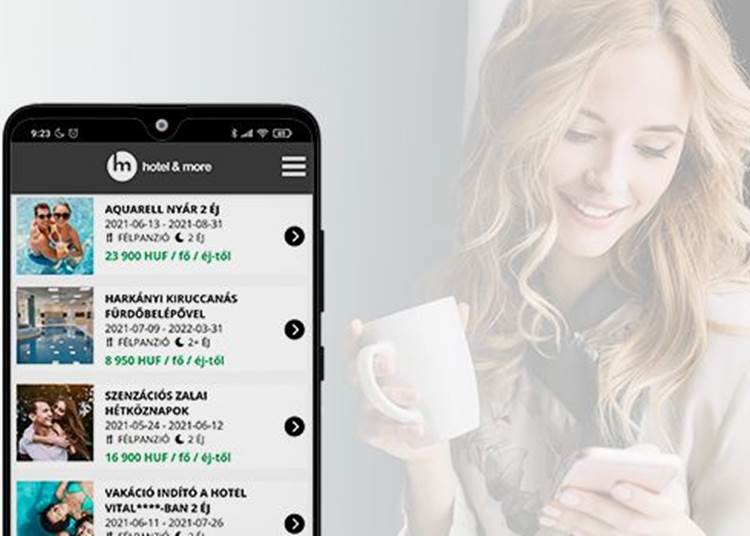 Digitalizáció felsőfokon - elindult a Hotel &amp; More Group szállásfoglalás applikációja