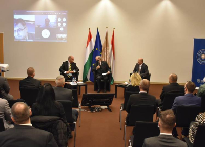 Az &uuml;zleti &eacute;let tisztas&aacute;ga - a Nemzeti V&eacute;delmi Szolg&aacute;lat konferenci&aacute;ja, 2023. febru&aacute;r 28.