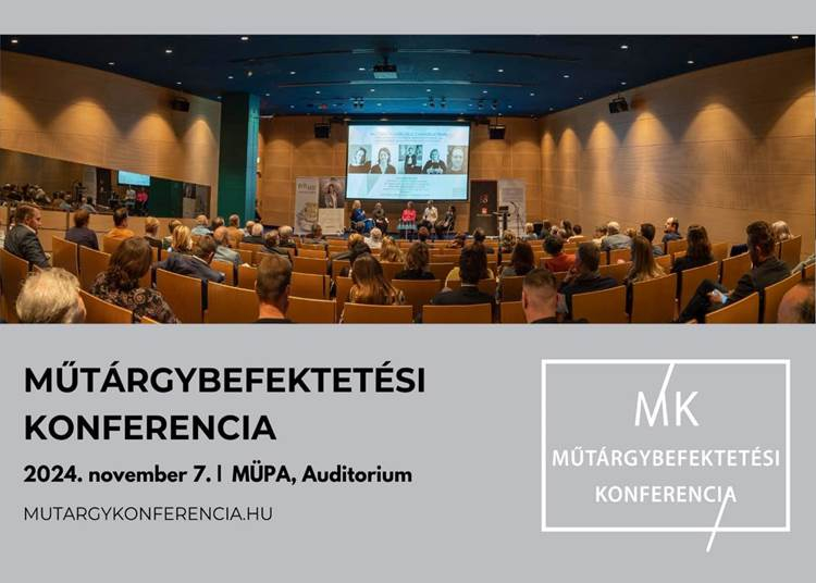 VI. Műtárgybefektetési Konferencia, 2024. november 7.