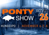 PontyShow, 2026. november 6&ndash;8.