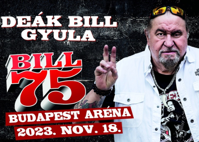 De&aacute;k Bill Gyula 75-&eacute;letműkoncert, 2023. november 18.
