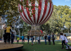 Városnéző ballont költöztetnek idén a Liget szélére