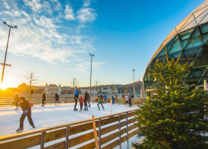 Ingyenes korcsolyapálya a Bálnánál, 2021. december 31-ig