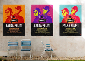 Különleges zenei plakátok a Falra fel! 4.0 online plakátaukción