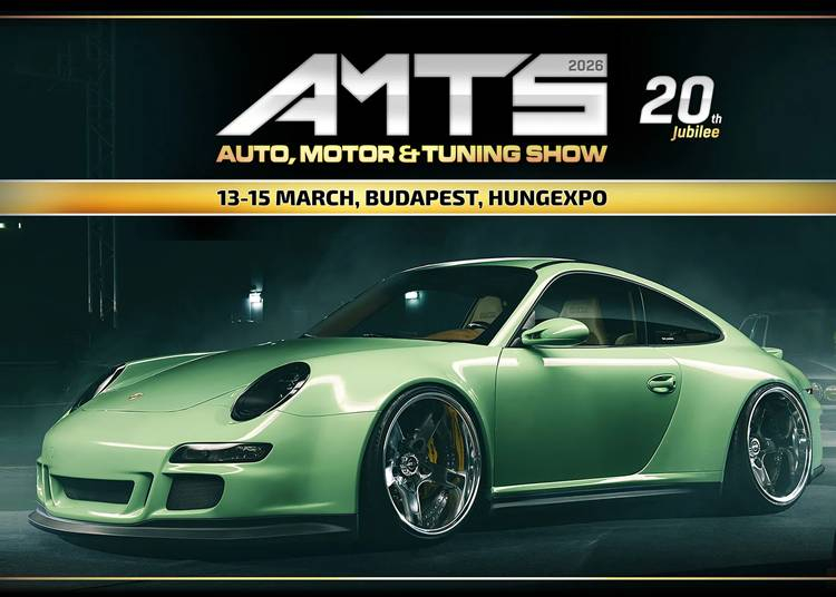UNIX-AMTS Aut&oacute;, Motor &eacute;sTuning Show, 2026. m&aacute;rcius 13-15.